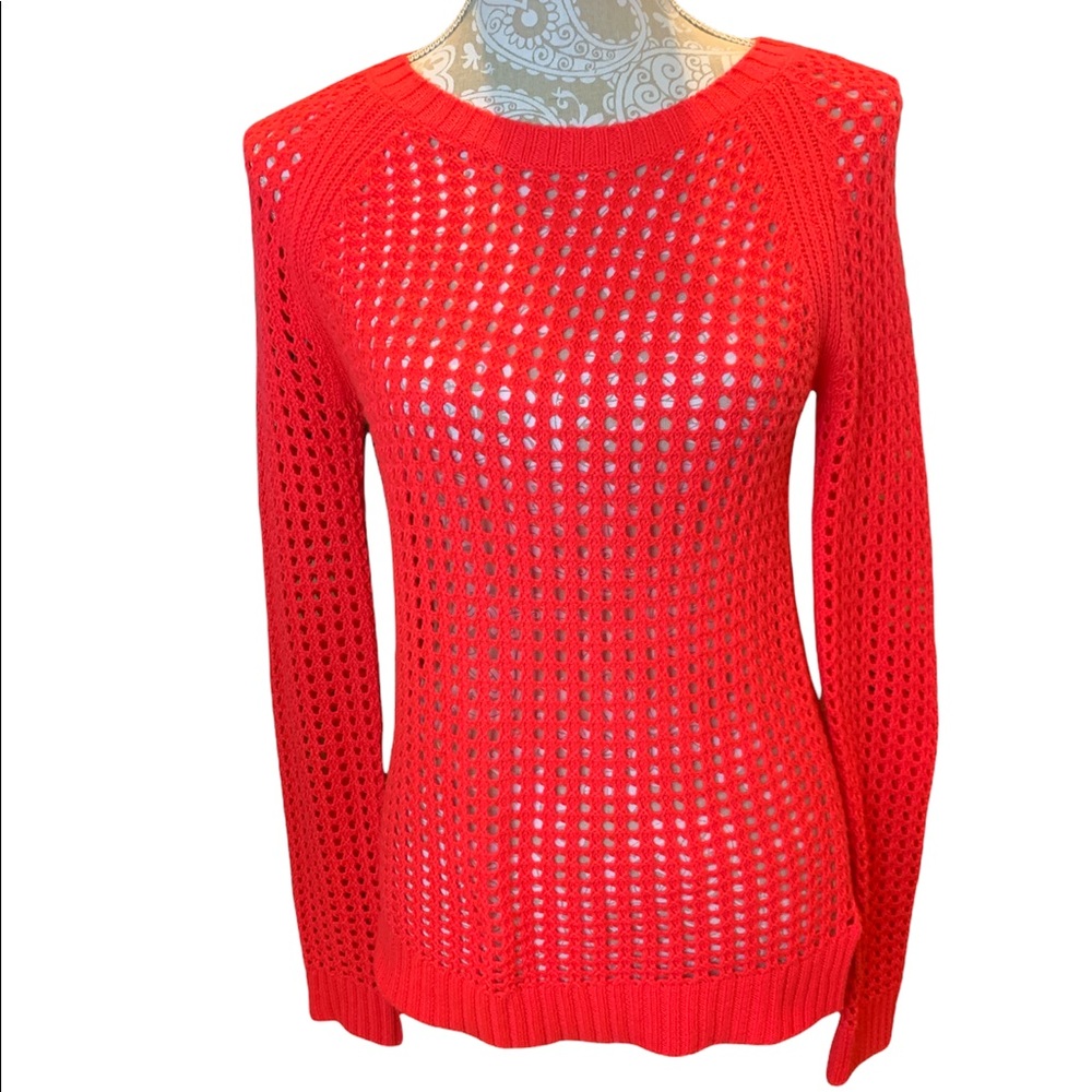 A.N.A neon knit sweater